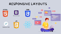 be your professional front end web developer will make responsive websites