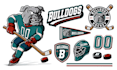 design a retro sports mascot logo for your team