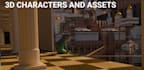 create stylised 3d characters or assets for you