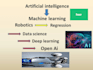 do artificial intelligence tasks and projects