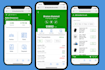 do creative and modern app UI UX designs