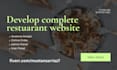 develop restaurant website with pos,inventory,delivery system
