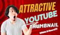 design a clickbait youtube thumbnail