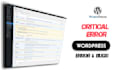 quickly fix wordpress critical error in 30 minute