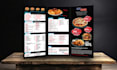 design restaurant menu card digital food flyer design
