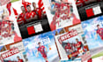 design football social media posts and matchday graphics