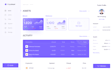 design saas web app admin panel dashboard ux ui in figma