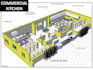 do commercial kitchen design layout plan for permit approval
