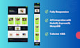 be your frontend developer with angular js and tailwind css