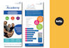 design roll up banner, retractable banner, pull up or roller banner