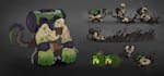 cool character design, monsters, concept art