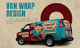professional car  wrap design, van wrap design, racing car wrap, vehicle wrap