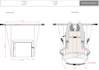 make technical sketches of your travel backpack