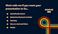 create and design your medical presentations
