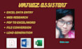 do an accurate data entry, PDF to excel, PDF to word