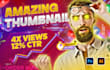 design a catchy youtube thumbnail