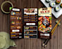 design creative awesome restaurant menu food menu