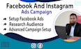 do your facebook and instagram ads campaign setup