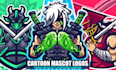 design  a cute mascot cartoon character
