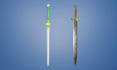 create 3d game assets, weapons and props with textures