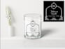 design luxury candle logo and label design