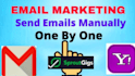 send 1000 emails manually one by one