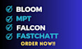 do integration of falcon, mpt and bloom with any site