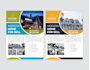 design real estate flyer design, leaflet design