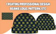 design streetwear beanies, custom bucket hats, or caps for merch clothing