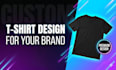 design modern custom tshirt streetwear and typograph designs