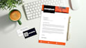 design corporate stationery with your existing logo