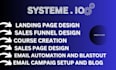 create systeme io sales funnel , systeme io course creation, landing page