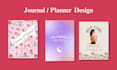 design a printable gratitude, selfcare and mental health journal for KDP