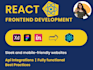 convert your figma, image, PDF to react js and tailwind CSS, bootstrap