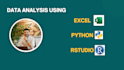 do data analysis, science with jupyter notebooks in python and rstudio