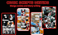 write comic script, comic book script, movie script writing, script writing