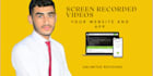 create a  screencaste video and tutorial video for your web