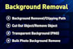 do clipping mask erase or delete background and  remove bg from your image