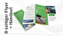 create german advertising flyers, posters, billboards