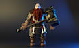 do custom 3d character modelling for game or animation