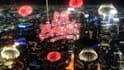 make happy new year video intro with fireworks 2026