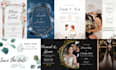 design elegant and unique wedding invitations