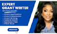 write grant proposals, applications, business plans, pitch decks to secure funds