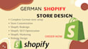 wixify design or redesign high converting german or english shopify store