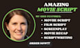 write movie script, screenplay, feature film, script writing, film series