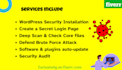 do complete wordpress security and firewall installation