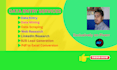 do excel data entry, web research, lead genaretion