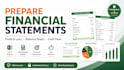 prepare financial statements, profit and loss, balance sheet and cash flow