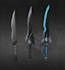 make high quality 3d weapons for games