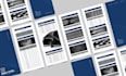 design premium products and services brochure